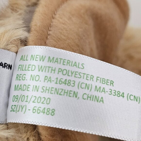 Cuddle Barn Bunny Chick Plush Tan Yellow Stuffed Animated Easter Musical Works - Picture 13 of 15